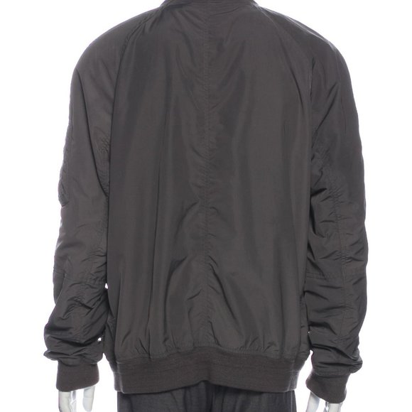 POLO RALPH LAUREN Bomber Grey Slit Pockets Jacket - Picture 5 of 8